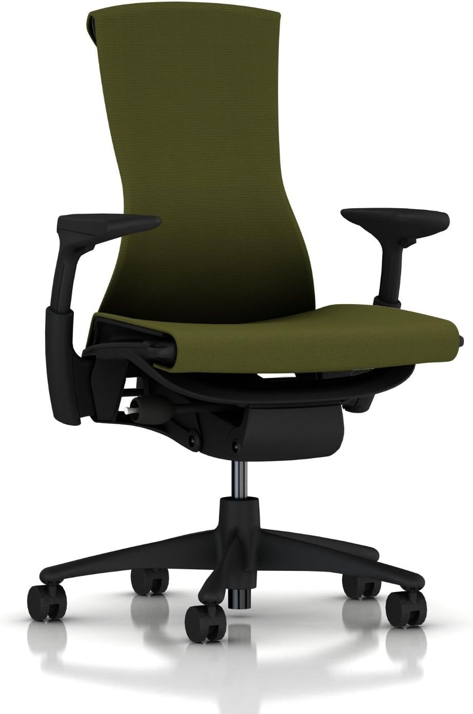 Herman Miller Embody Ergonomic Office Chair | Fully Adjustable Arms and Carpet Casters | Black Rhythm