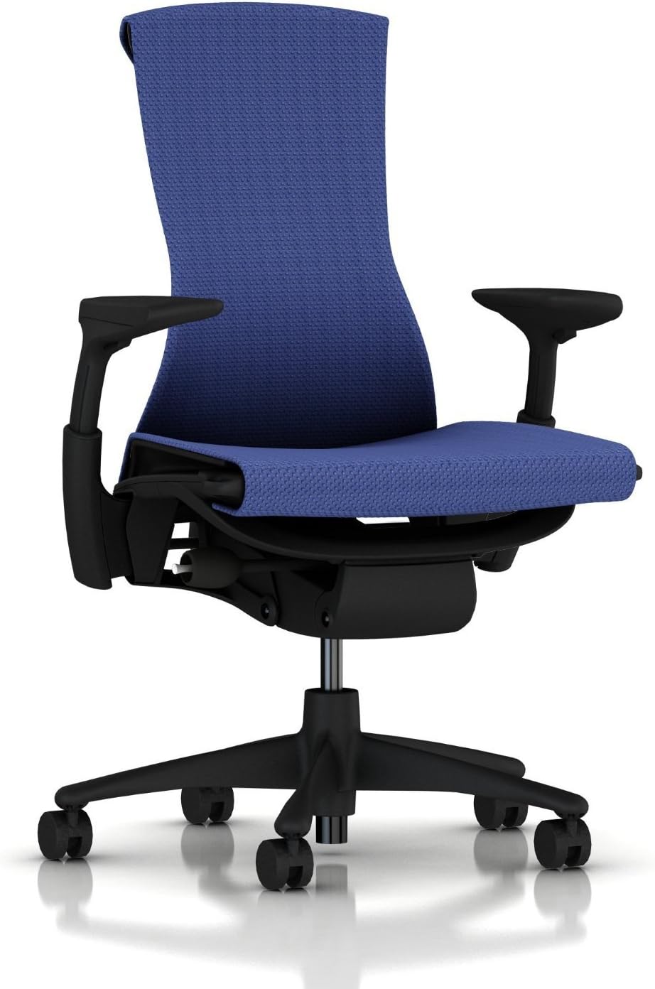 Herman Miller Embody Ergonomic Office Chair | Fully Adjustable Arms and Carpet Casters | Black Rhythm
